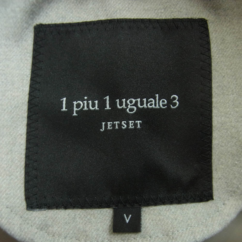 1piu1uguale3 ウノピュウノウグァーレトレ 25AW MDP011-PRY126 Del Piero JET SET GRANVIA RELAX CARGO PT デル・ピエロ ジェットセット グランヴィア リラックス カーゴ パンツ グレー系 5【美品】【中古】