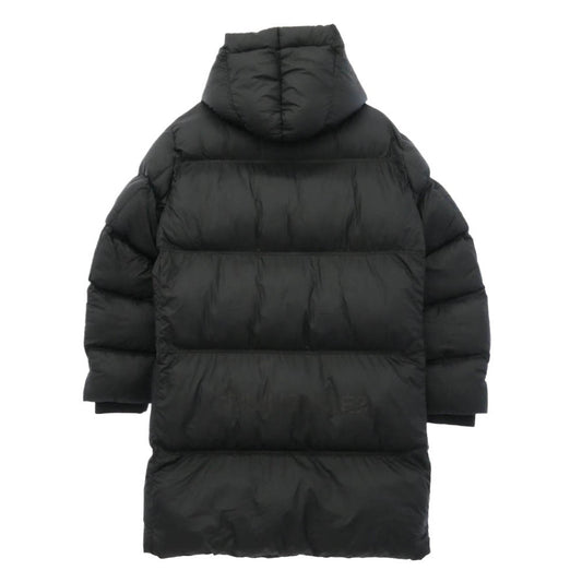 1piu1uguale3 ウノピュウノウグァーレトレ MRC171-NYN062 PADDING WRAP HOODED 中綿パディング フーデッド ラップ コート ブラック系 IV【美品】【中古】