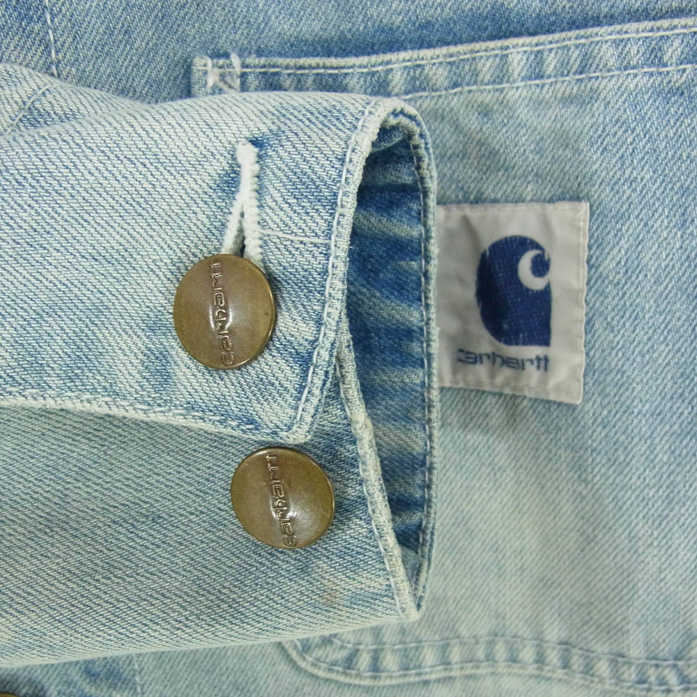 Carhartt カーハート Ron Herman ロンハーマン × Ron Herman ロンハーマン 612060093-1322 デニム カバーオール ジャケット インディゴブルー系 S【中古】