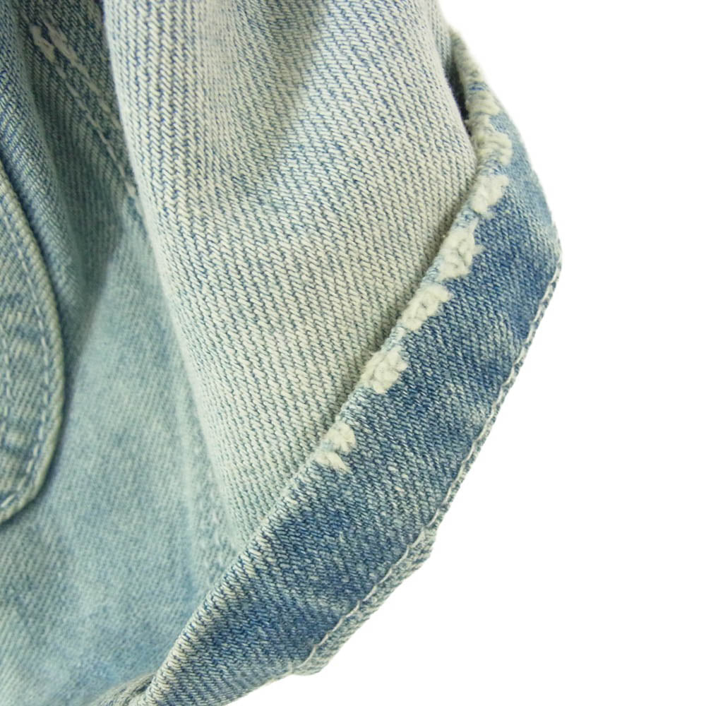 Carhartt カーハート Ron Herman ロンハーマン × Ron Herman ロンハーマン 612060093-1322 デニム カバーオール ジャケット インディゴブルー系 S【中古】