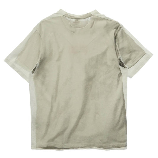 Supreme シュプリーム MM6 エムエムシックス 24SS x MM6 Maison Margiela Box Logo Tee メゾンマルジェラ ボックス ロゴ Tシャツ 半袖 カットソー グレー系 L【中古】