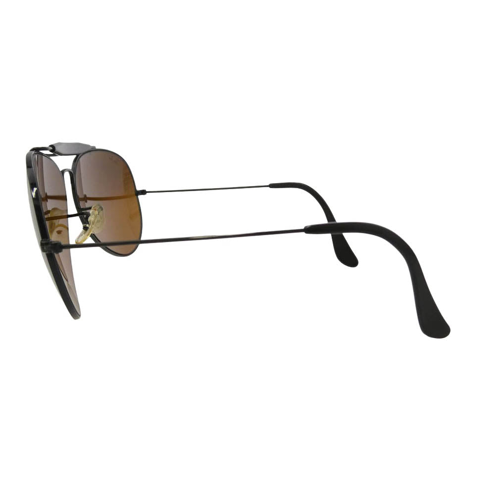 Ray-Ban レイバン B&L USA製 ティアドロップ サングラス ブラックフレーム ブラウンレンズ ブラック系 ブラウン系 62□14【中古】