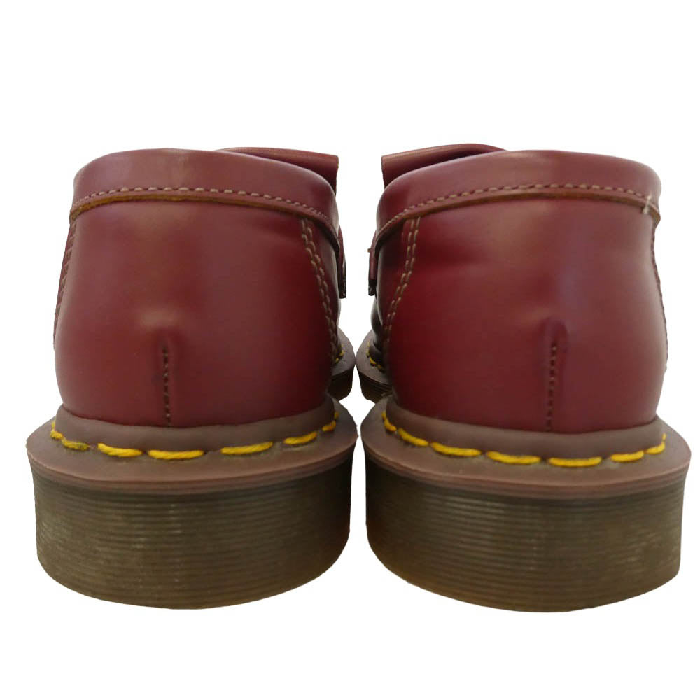 Dr.Martens ドクターマーチン FF26 イングランド製 エイドリアン タッセル ローファー ワインレッド系 8【中古】