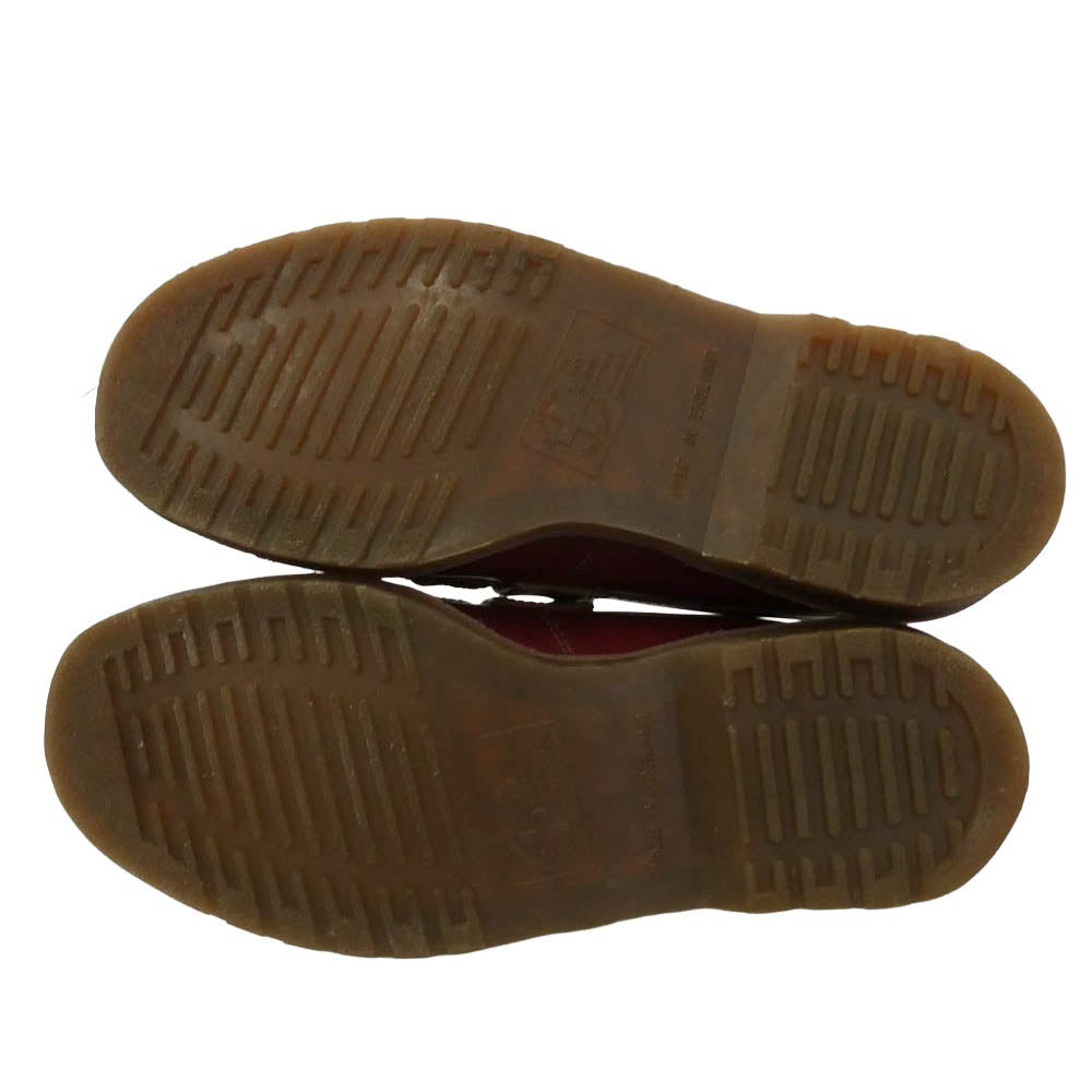 Dr.Martens ドクターマーチン FF26 イングランド製 エイドリアン タッセル ローファー ワインレッド系 8【中古】