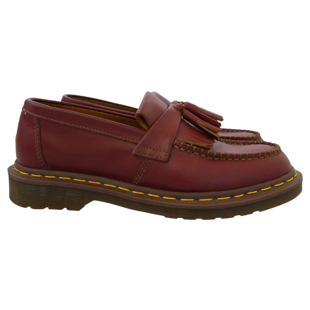 Dr.Martens ドクターマーチン FF26 イングランド製 エイドリアン タッセル ローファー ワインレッド系 8【中古】