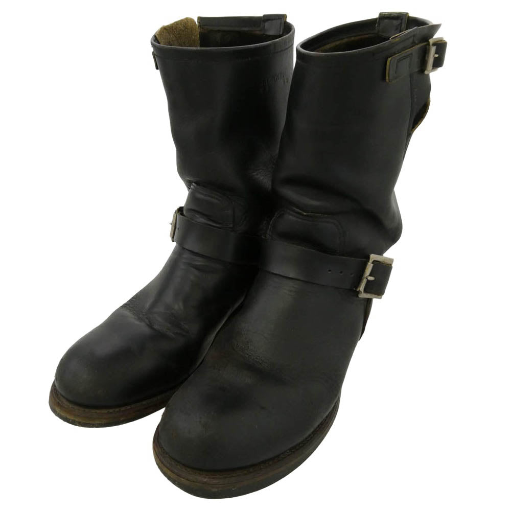 RED WING レッドウィング 8270 PT91 90s Engineer Boots ナイフポケット エンジニア ブーツ ブラック系【中古】