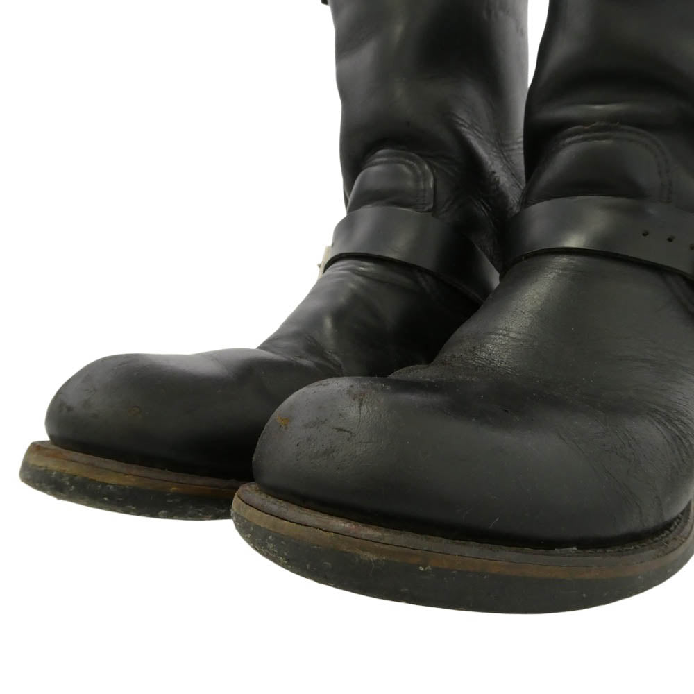 RED WING レッドウィング 8270 PT91 90s Engineer Boots ナイフポケット エンジニア ブーツ ブラック系【中古】
