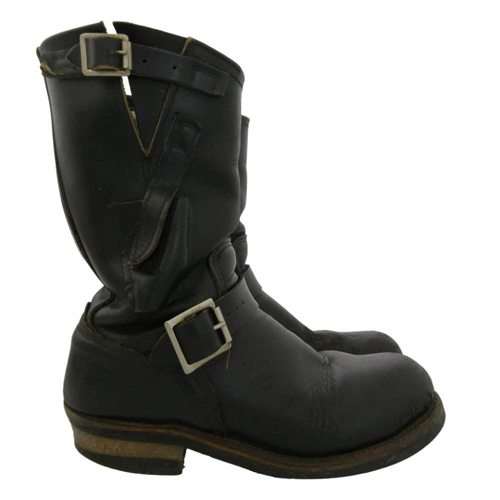 RED WING レッドウィング 8270 PT91 90s Engineer Boots ナイフポケット エンジニア ブーツ ブラック系【中古】