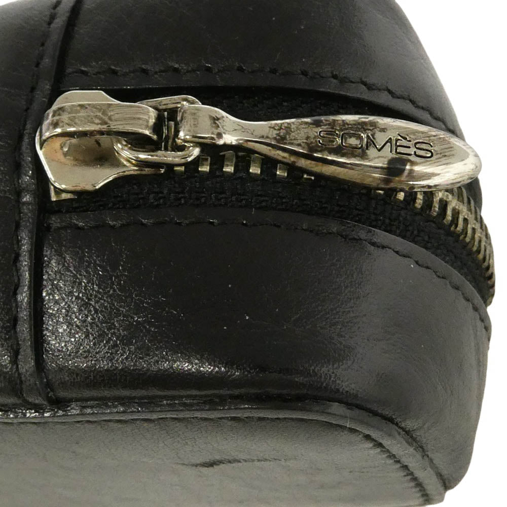 SOMES SADDLE ソメスサドル レザー 小物 ケース ブラック系【中古】