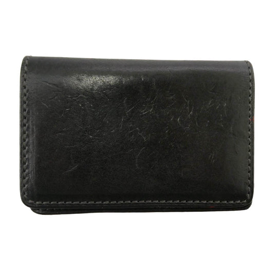 SOMES SADDLE ソメスサドル カード ケース 名刺入れ オールレザー ブラック系【中古】