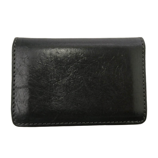 SOMES SADDLE ソメスサドル カード ケース 名刺入れ オールレザー ブラック系【中古】