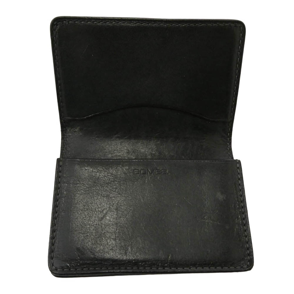 SOMES SADDLE ソメスサドル カード ケース 名刺入れ オールレザー ブラック系【中古】