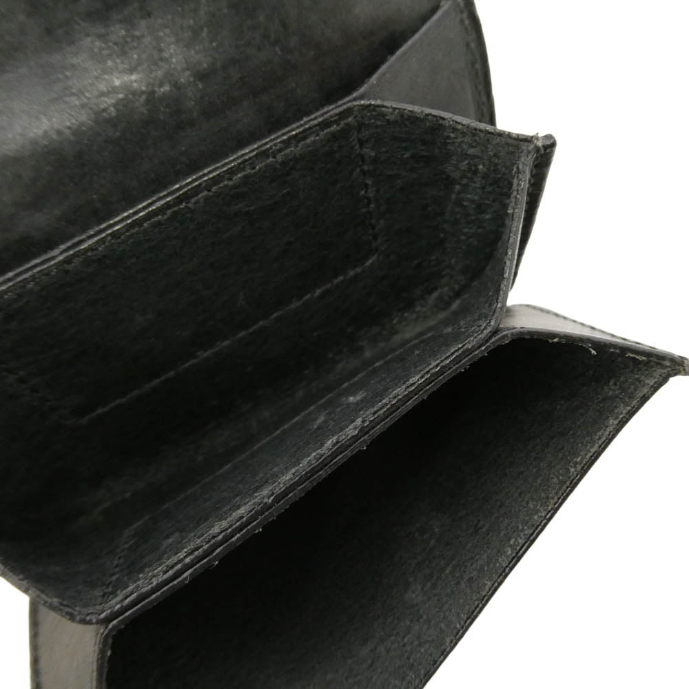 SOMES SADDLE ソメスサドル カード ケース 名刺入れ オールレザー ブラック系【中古】