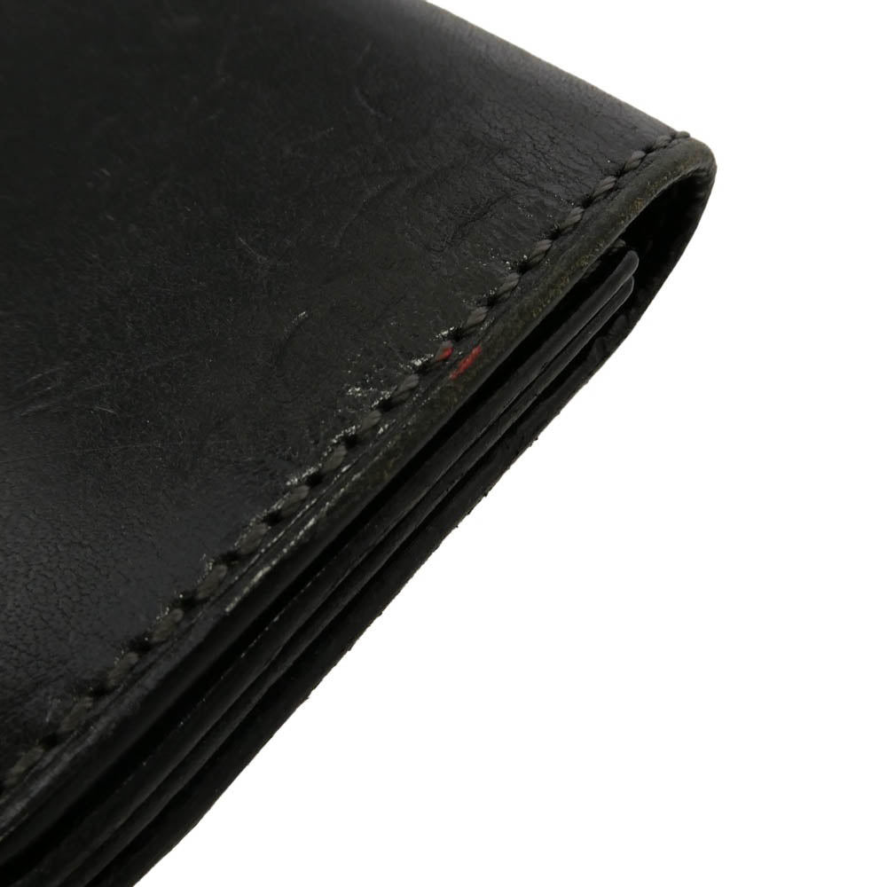 SOMES SADDLE ソメスサドル カード ケース 名刺入れ オールレザー ブラック系【中古】