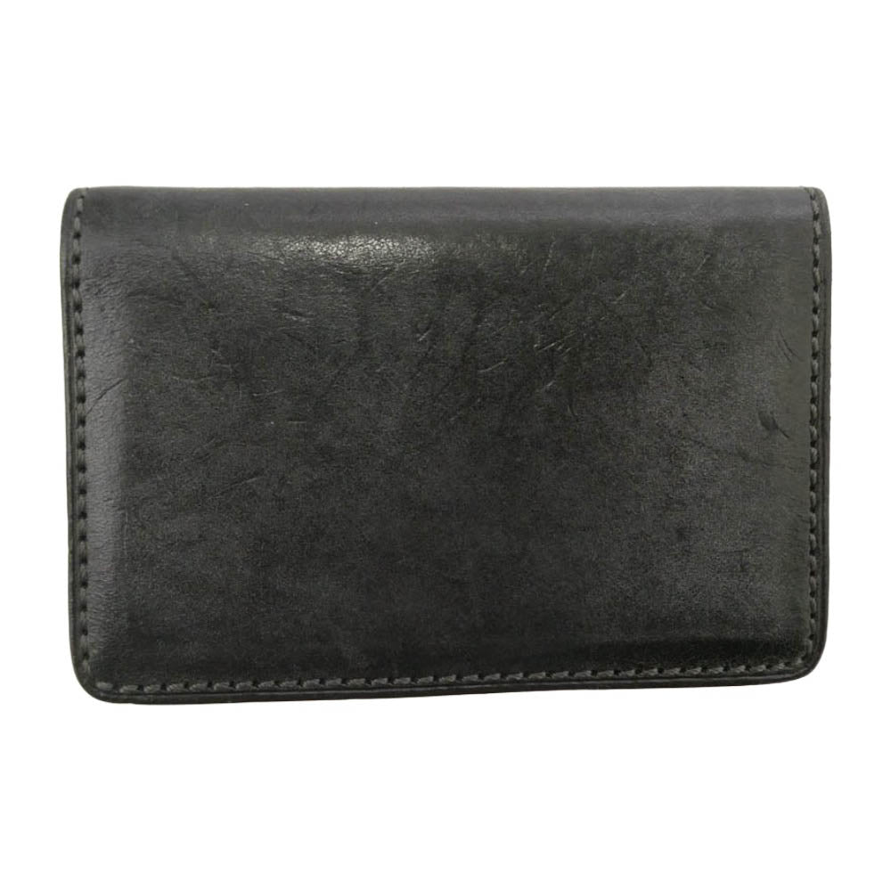 SOMES SADDLE ソメスサドル カード ケース 名刺入れ レザー ブラック系【中古】
