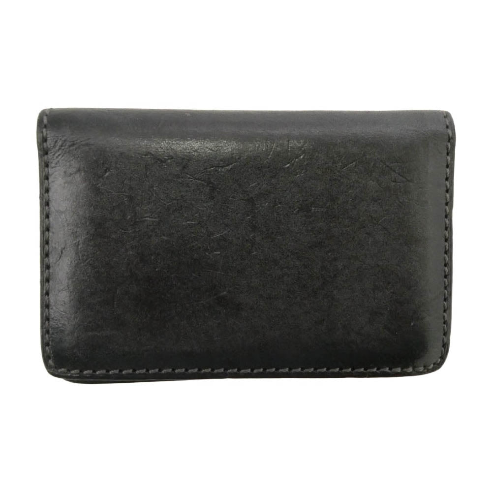 SOMES SADDLE ソメスサドル カード ケース 名刺入れ レザー ブラック系【中古】
