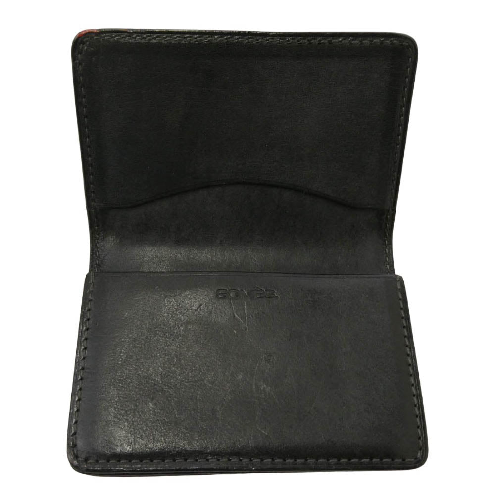 SOMES SADDLE ソメスサドル カード ケース 名刺入れ レザー ブラック系【中古】
