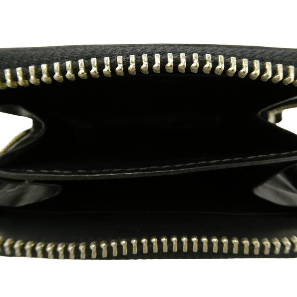 SOMES SADDLE ソメスサドル ラウンドジップ コンパクト コインケース 小銭入れ 黒系 ブラック系【中古】