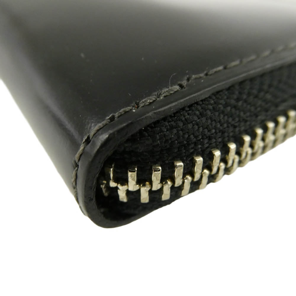 SOMES SADDLE ソメスサドル ラウンドジップ コンパクト コインケース 小銭入れ 黒系 ブラック系【中古】