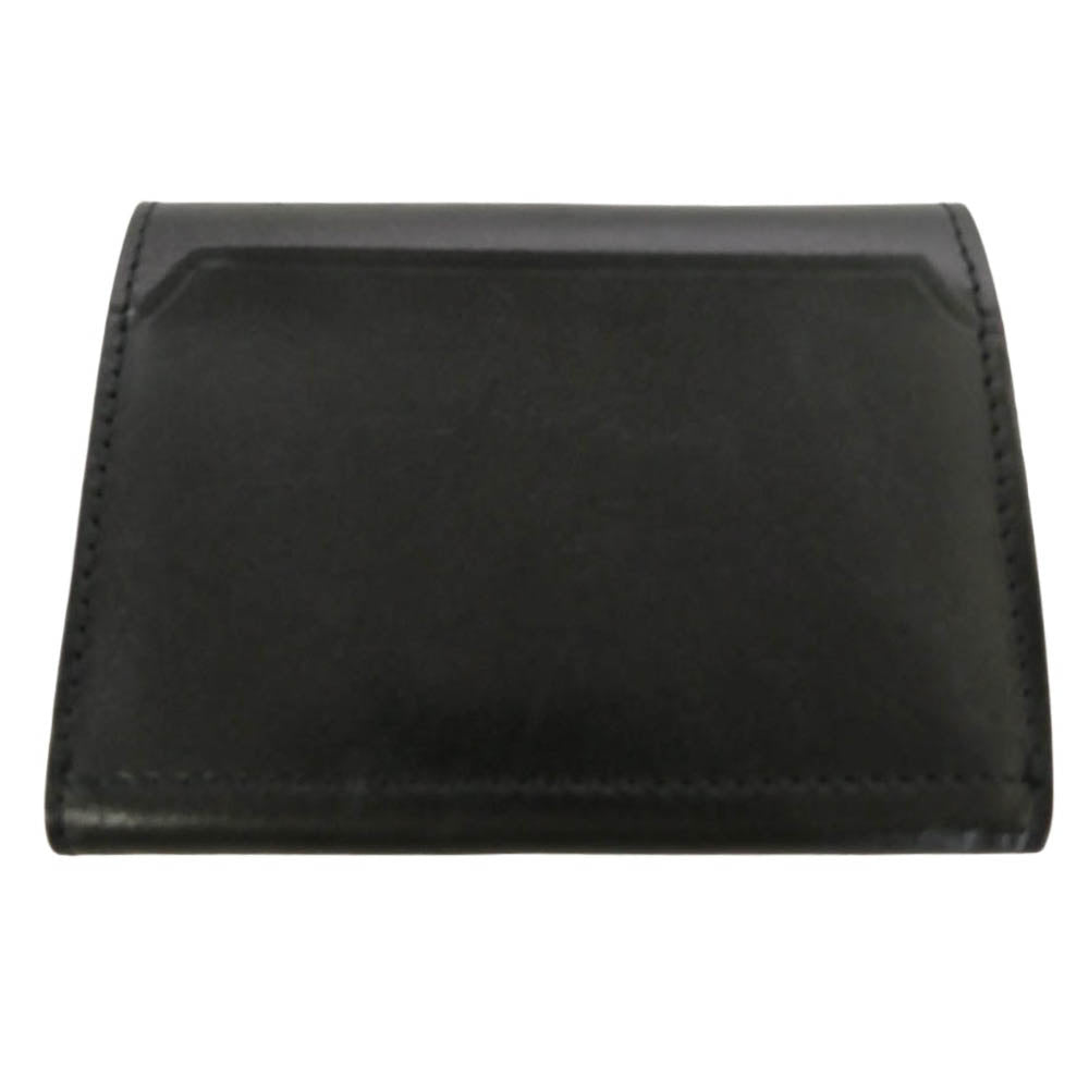 SOMES SADDLE ソメスサドル レザー コンパクト コインケース 小銭 名刺入れ 黒系 ブラック系【中古】
