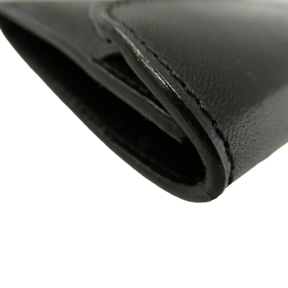 SOMES SADDLE ソメスサドル レザー コンパクト コインケース 小銭 名刺入れ 黒系 ブラック系【中古】