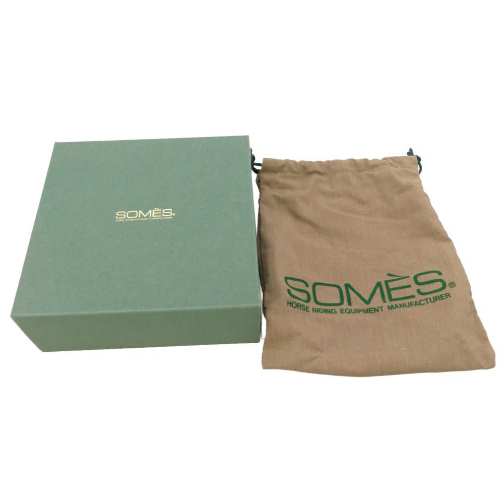 SOMES SADDLE ソメスサドル ハーネス レザー ベルト 茶系 ブラウン系 36/91【中古】