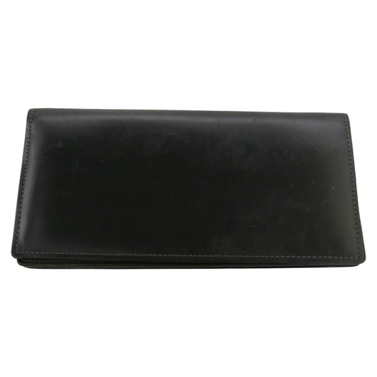 SOMES SADDLE ソメスサドル 2つ折り レザー ウォレット 札入れ 長財布 ブラック系【中古】