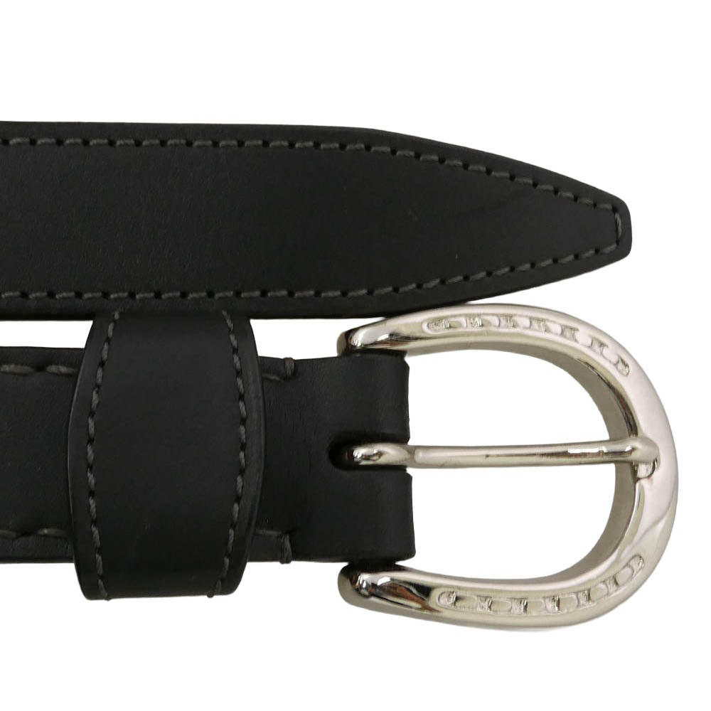 SOMES SADDLE ソメスサドル ホースマン レザー 馬蹄ベルト 黒系 ブラック系 34/86【中古】