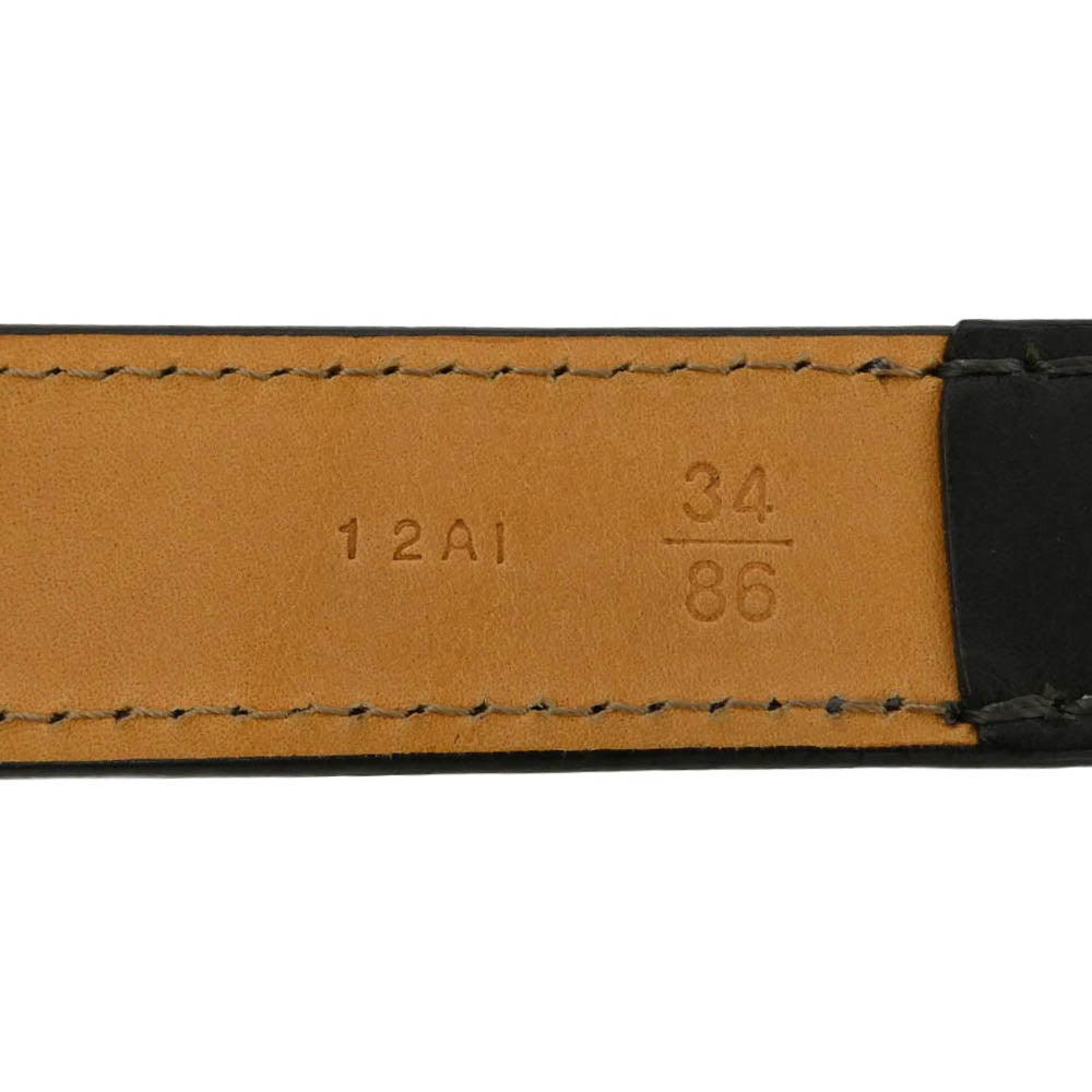 SOMES SADDLE ソメスサドル ホースマン レザー 馬蹄ベルト 黒系 ブラック系 34/86【中古】