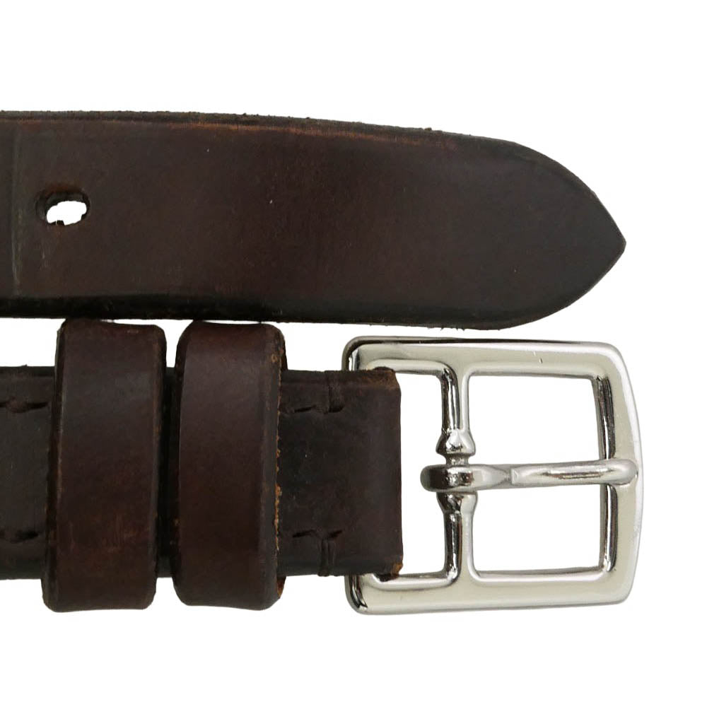SOMES SADDLE ソメスサドル バロン ブライドルレザー ベルト 茶系 ブラウン系 34/86【中古】
