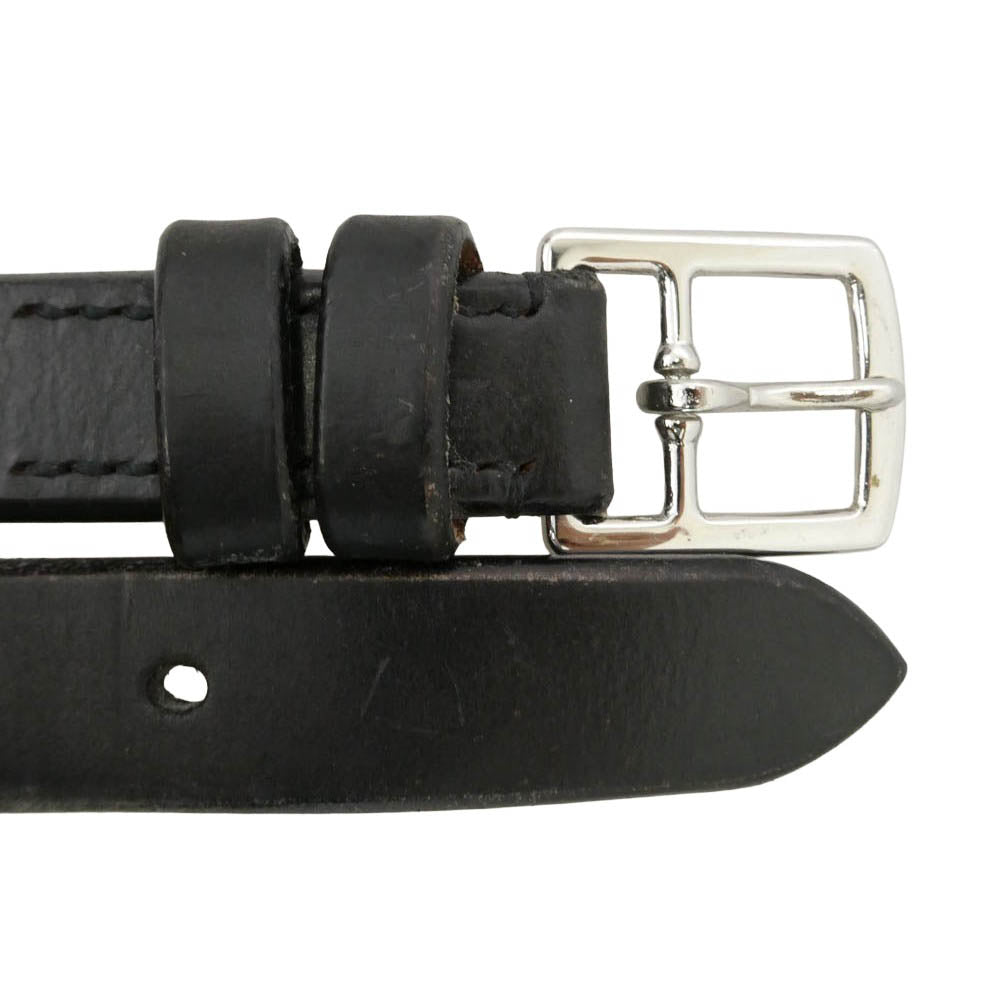 SOMES SADDLE ソメスサドル バロン ブライドルレザー ベルト 黒系 ブラック系 34/86【中古】