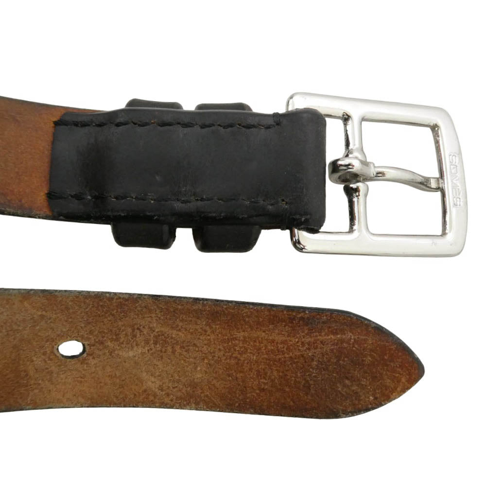 SOMES SADDLE ソメスサドル バロン ブライドルレザー ベルト 黒系 ブラック系 34/86【中古】