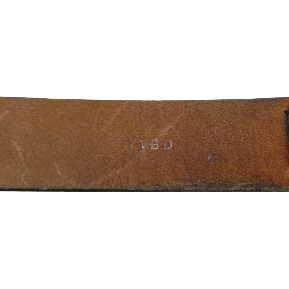 SOMES SADDLE ソメスサドル バロン ブライドルレザー ベルト 黒系 ブラック系 34/86【中古】