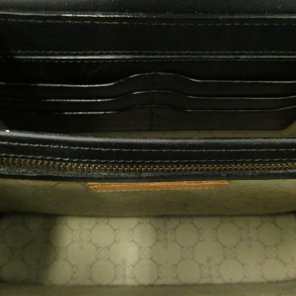 SOMES SADDLE ソメスサドル エグゼクティブ クラッチ バッグ レザー ブラック系【中古】
