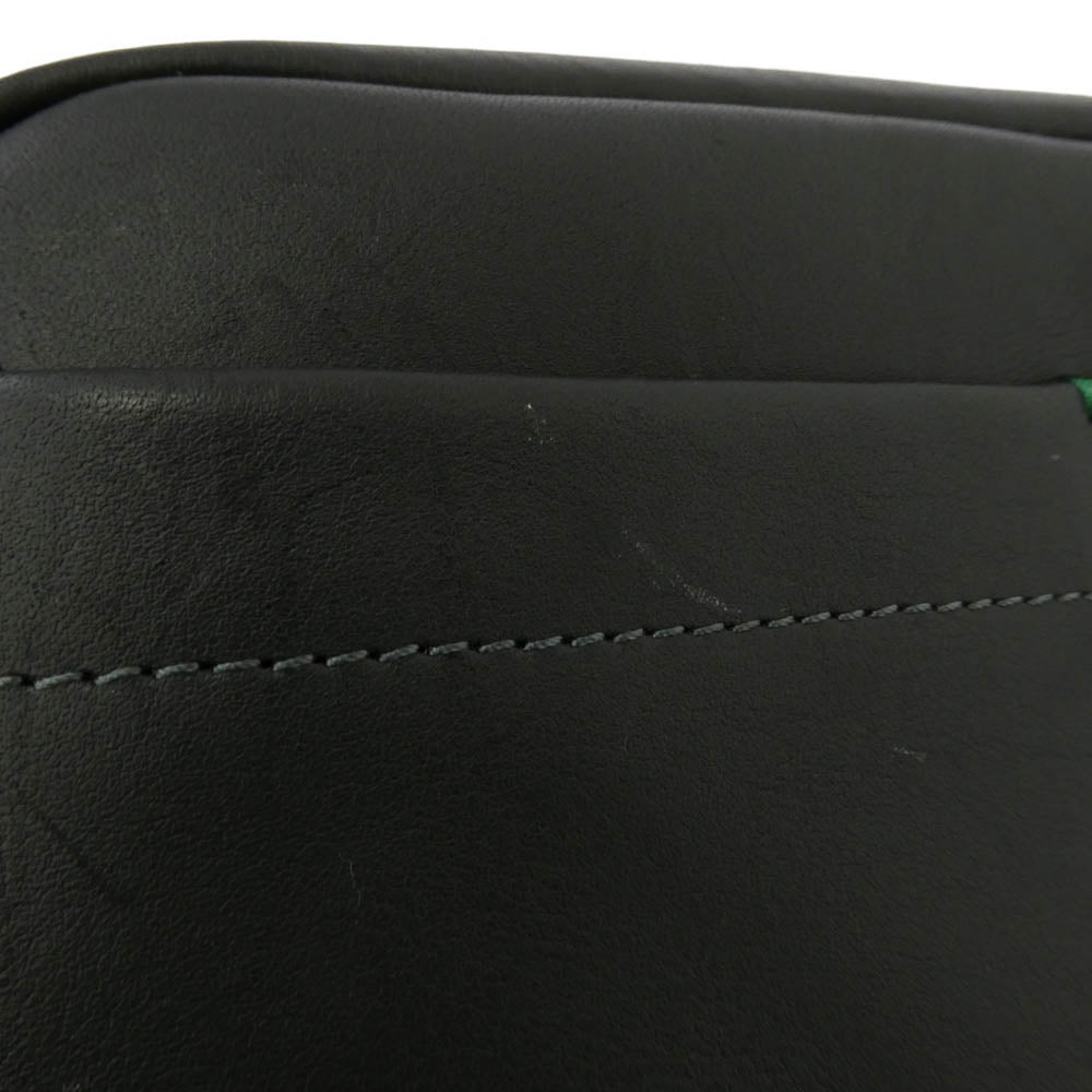 SOMES SADDLE ソメスサドル レザー セカンド バッグ ブラック系【極上美品】【中古】