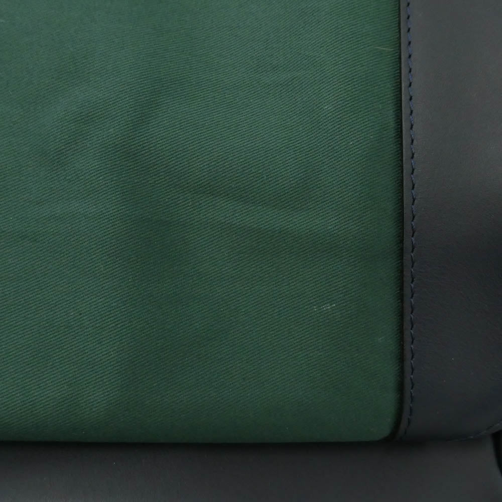 SOMES SADDLE ソメスサドル ショルダーバッグ レザー ネイビー系【極上美品】【中古】