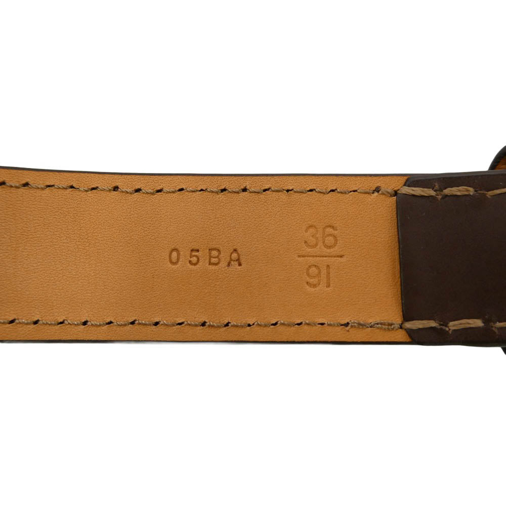 SOMES SADDLE ソメスサドル ホースマン レザー 馬蹄ベルト ブラウン系 36/91【極上美品】【中古】