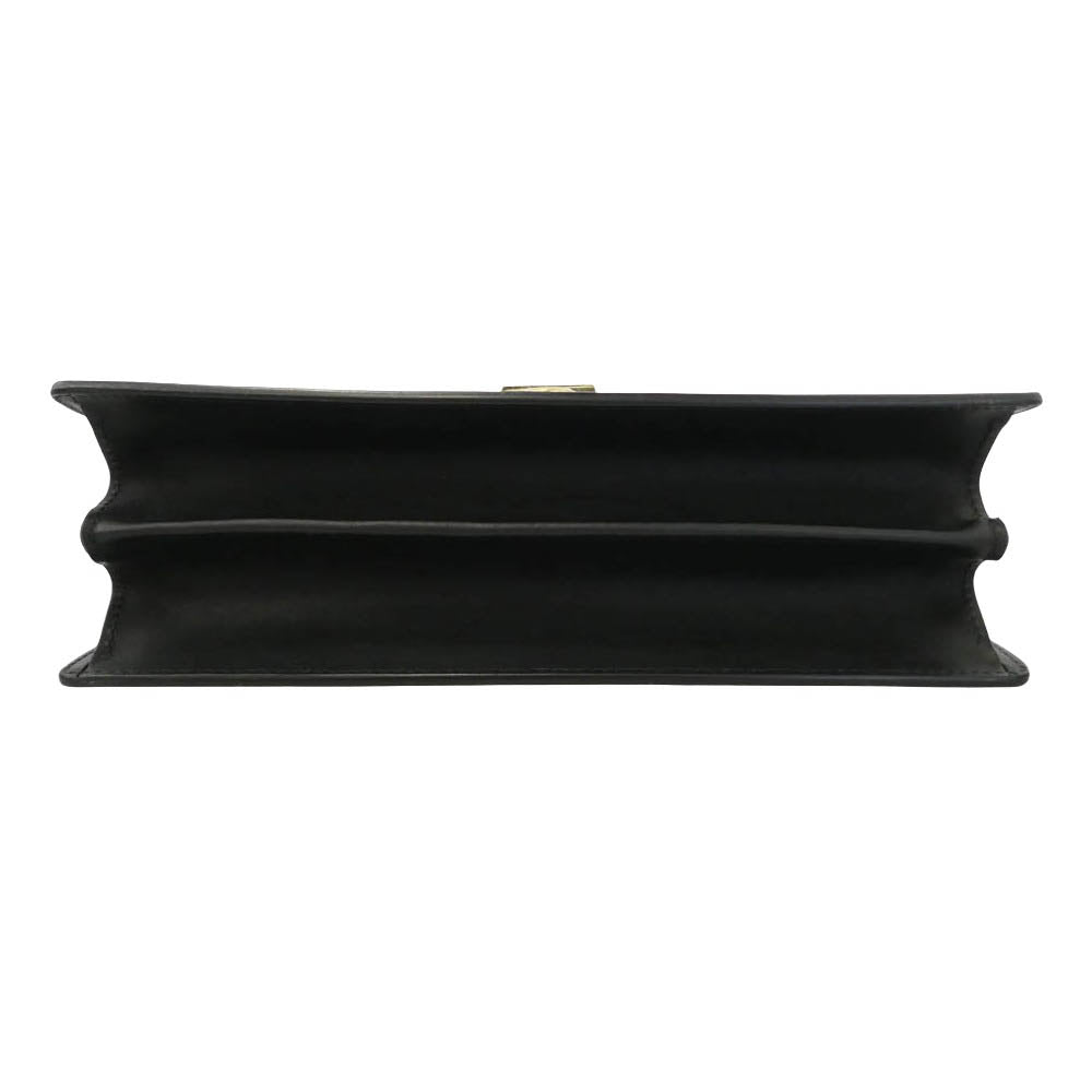 SOMES SADDLE ソメスサドル エグゼクティブ クラッチ バッグ レザー ブラック系【極上美品】【中古】