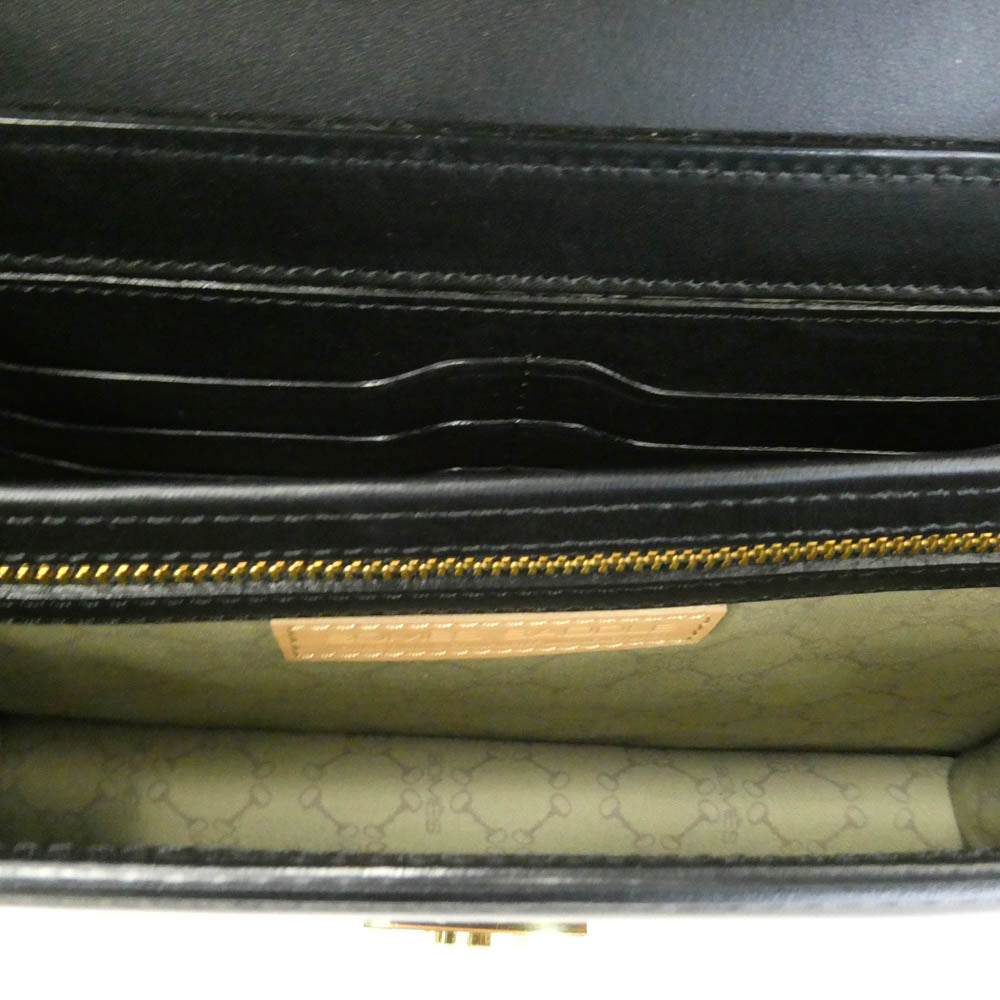 SOMES SADDLE ソメスサドル エグゼクティブ クラッチ バッグ レザー ブラック系【極上美品】【中古】