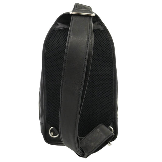 SOMES SADDLE ソメスサドル トロット ワンショルダー バッグ レザー ブラック系【美品】【中古】