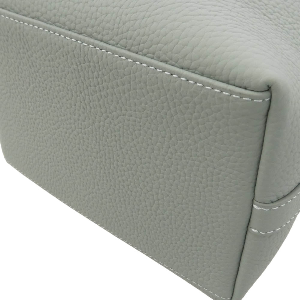 VASIC ヴァジック bond mini MONACO ボンドミニ レザー ハンドバッグ ライトブルー系【新古品】【未使用】【中古】