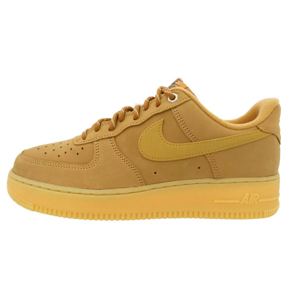 NIKE ナイキ CJ9179-200 Air Force 1 Low AF1 '07 WB Flax Wheat エアフォース1 ロー '07 WB ローカット スニーカー ライトブラウン系 27cm【新古品】【未使用】【中古】