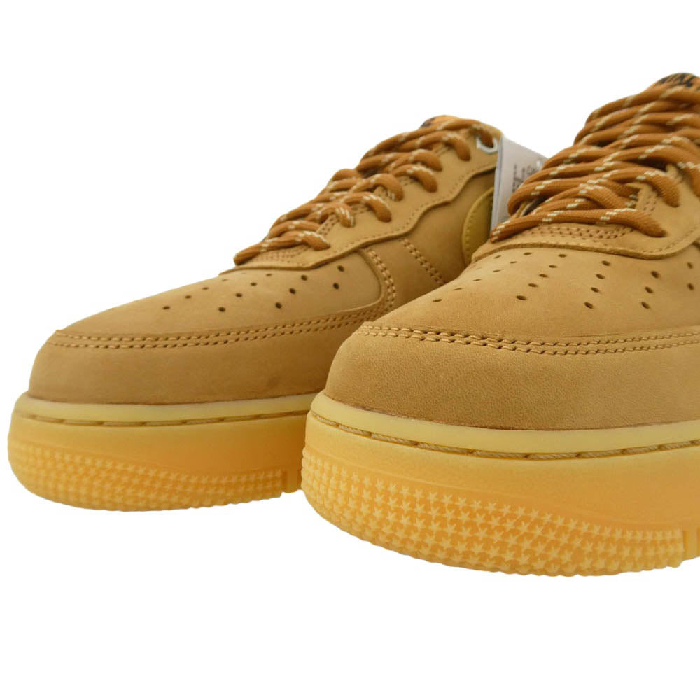 NIKE ナイキ CJ9179-200 Air Force 1 Low AF1 '07 WB Flax Wheat エアフォース1 ロー '07 WB ローカット スニーカー ライトブラウン系 27cm【新古品】【未使用】【中古】