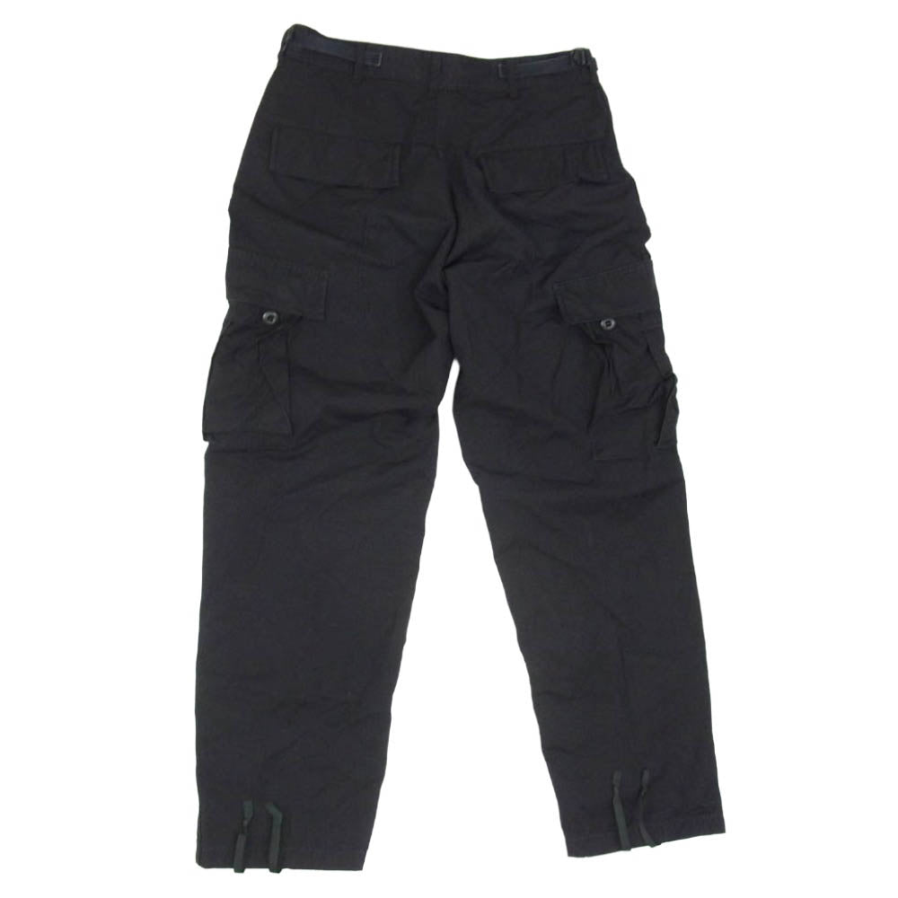 米軍 SP0100-97-D-CB10 90s BDU PANTS ミリタリー カーゴ パンツ ブラック系 S【中古】