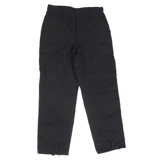 米軍 SP0100-97-D-CB10 90s BDU PANTS ミリタリー カーゴ パンツ ブラック系 S【中古】