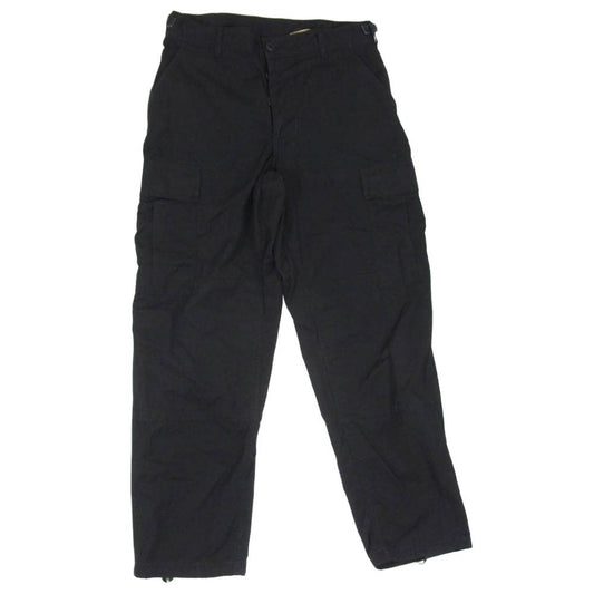 米軍 SP0100-97-D-CB10 90s BDU PANTS ミリタリー カーゴ パンツ ブラック系 S【中古】