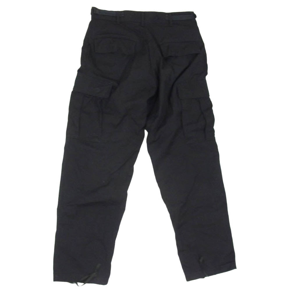米軍 SP0100-97-D-CB10 90s BDU PANTS ミリタリー カーゴ パンツ ブラック系 S【中古】