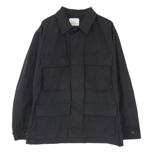 米軍 SP0100-97-D-CB11 90s BLACK357 BDU ミリタリー ジャケット ブラック系 S【中古】