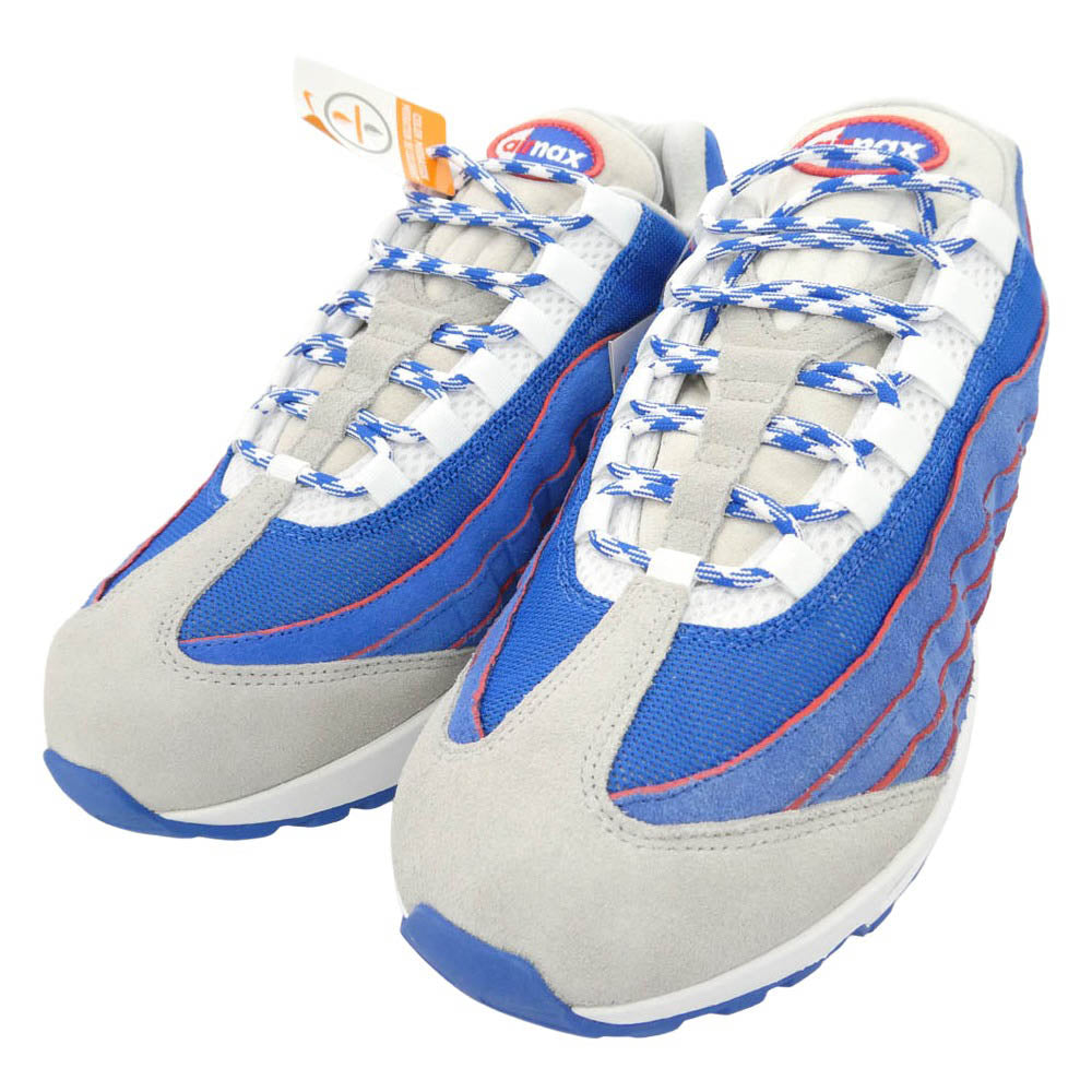 NIKE ナイキ IR1944-400 Air Max 95 Big Bubble Blue Sapphire Metallic Silver エアマックス ビッグバブル スニーカー マルチカラー系 28cm【新古品】【未使用】【中古】
