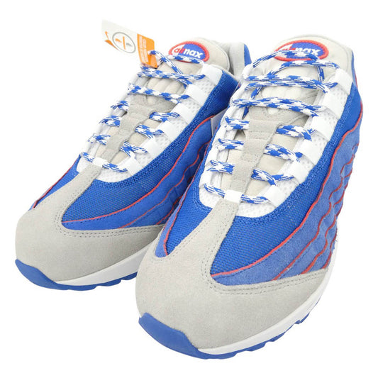 NIKE ナイキ IR1944-400 Air Max 95 Big Bubble Blue Sapphire Metallic Silver エアマックス ビッグバブル スニーカー マルチカラー系 28cm【新古品】【未使用】【中古】